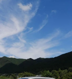 青空 / キレイな空と雲だったから