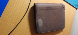 A wallet / It's a gift from my friend.