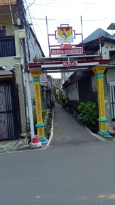 The gate to a small road that l use to reach my home / I feel more comfortable sharing this photo.