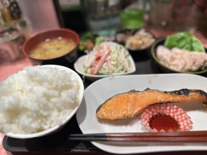 Dinner at an Izakaya.