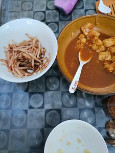 Lunch eaten on January 14, 2024. I ate with my family. We didn't really do much as we ate. I had picked vegetables and tofu. I prepared the meal.