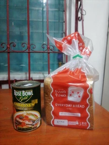 It's for my breakfast. It is for a one-day meal. I bought it in a supermarket. I'm living with my brother, mother, and father. I'm doing nothing. I'm just relaxing. I made or decided on the meal. I eat lunch and dinner with my brother, mother, and father everyday.