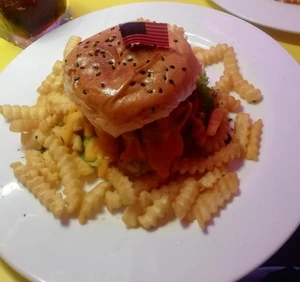 私が作った朝食で、配偶者と子どもと一緒に食べた