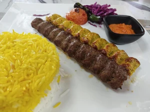 The picture explains the food that was bought by supplier during my team visit to the company for a yearly audit. The food is an Arabian type of food. Saffron rice with beef and chicken cooked by Arabian chef. The location of this restaurant was in Shah Alam.